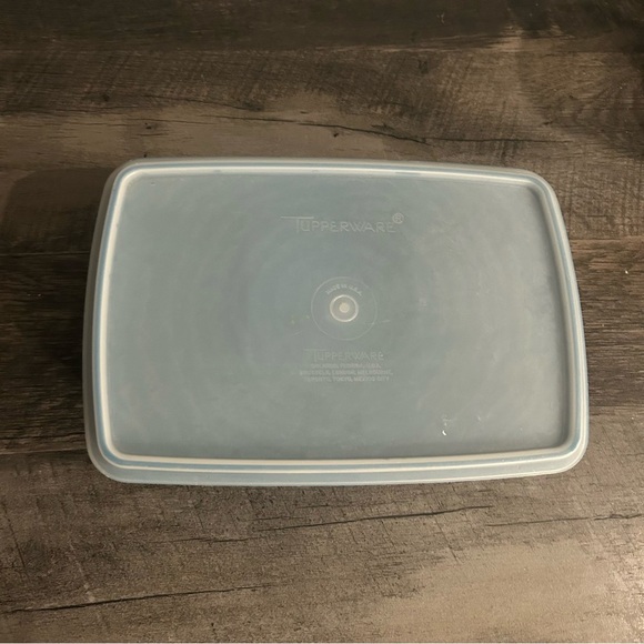 Vintage Tupperware Stow-N-Go Tuppercraft Sewing or Tackle Box 767-14 Blue - Picture 4 of 4